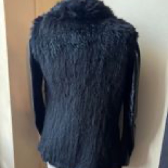 JUNE Fur and Leather Jacket - Picture 4 of 4